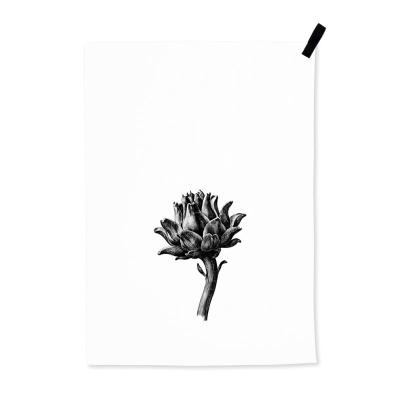 Turmspringerin Geschirrtuch aus Halbleinen