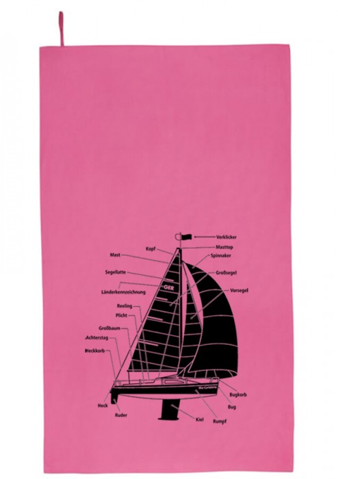 Mikrofaser Handtuch Segelschiff