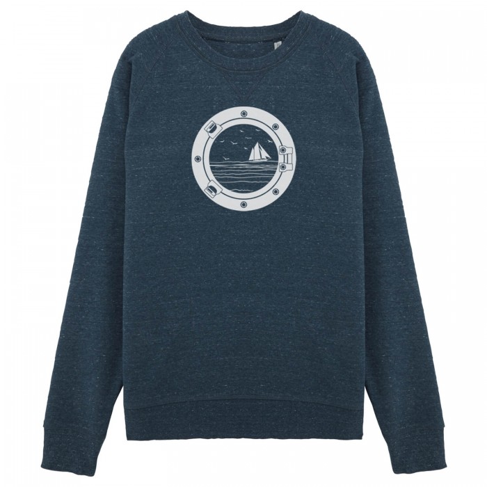 Sweatshirt aus Biobaumwolle für Segler